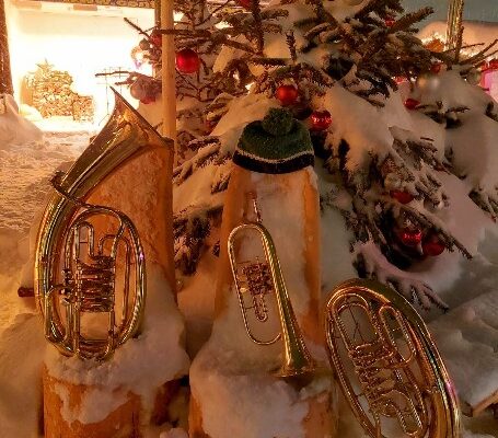 Einstimmung auf Weihnachten mit unseren Weisenbläsern